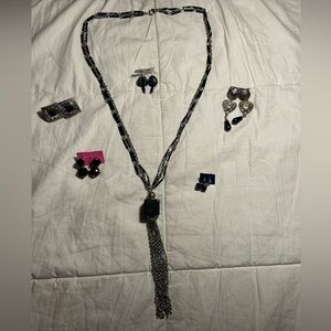 Black Jewelry 6 Piece Lot